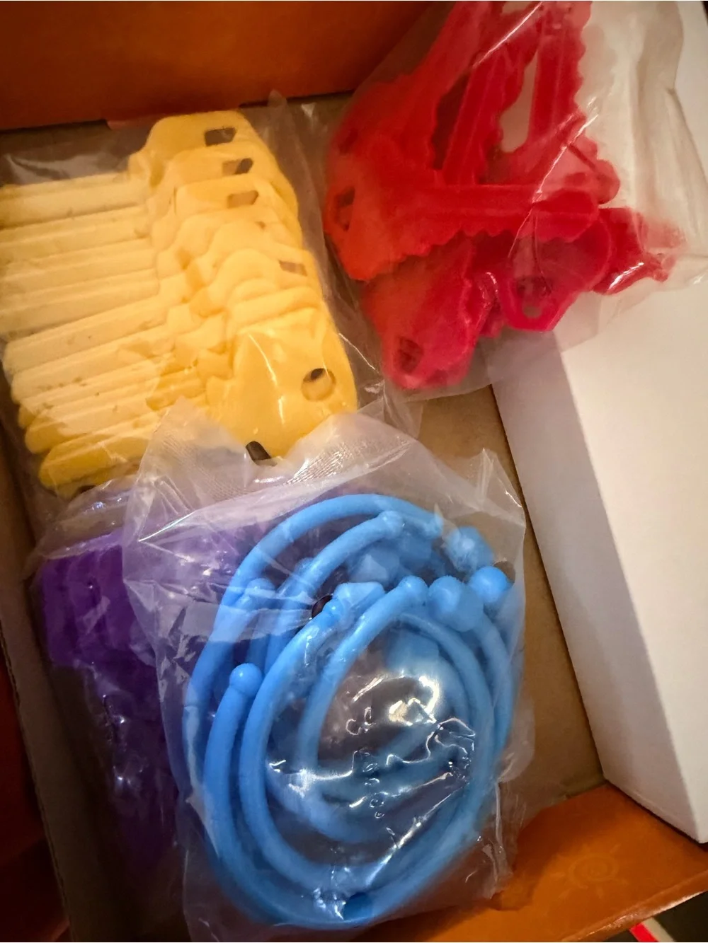 Fine Motor Activity Box Lacing Keys - Multicolor (50 pcs)new  Missing